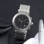 IWC Da Vinci Chronograph IW372805 (2000) - Zwart wijzerplaat 37mm Staal (3/8)