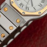 Cartier Santos 2966 (Unknown (random serial)) - White dial 30 mm Steel case (8/8)