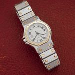 Cartier Santos 2966 (Unknown (random serial)) - White dial 30 mm Steel case (5/8)