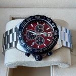 TAG Heuer Formula 1 Quartz CAZ101AN.BA0842 (2024) - Rood wijzerplaat 43mm Staal (4/7)