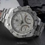 TAG Heuer Aquaracer 300M CAF7011 (2010) - Silver dial 43 mm Steel case (2/8)