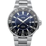 Oris Aquis GMT Date 01 798 7754 4135-07 8 24 05PEB (2024) - Blue dial 44 mm Steel case (1/3)