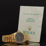 Rolex Day-Date 36 18038 (1986) - Black dial 36 mm Yellow Gold case (4/6)