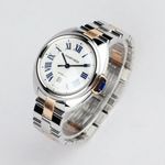 Cartier Clé de Cartier 3867 (2018) - Silver dial 31 mm Steel case (4/8)