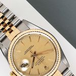 Rolex Datejust 36 16233 (1997) - Champagne dial 36 mm Gold/Steel case (4/8)
