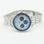 Breitling Navitimer 1 B01 Chronograph AB0138 (2025) - Zwart wijzerplaat 43mm Staal (8/8)