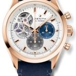 Zenith El Primero Chronomaster 18.3300.3604/69.C922 (2024) - Silver dial 40 mm Rose Gold case (1/1)