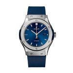 Hublot Classic Fusion Blue 542.NX.7170.RX (2026) - Blue dial 42 mm Titanium case (1/1)