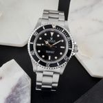 Rolex Submariner No Date 14060 (1995) - Zwart wijzerplaat 40mm Staal (1/8)