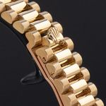 Rolex Lady-Datejust 69258 (1989) - Blue dial 26 mm Yellow Gold case (8/8)