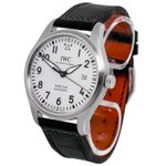 IWC Pilot Mark IW327002 (2021) - Silver dial 40 mm Steel case (2/6)