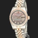 Rolex Lady-Datejust 179171 (2017) - Pearl dial 26 mm Gold/Steel case (1/8)