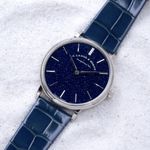 A. Lange & Söhne Saxonia 205.086 (2021) - Blue dial 37 mm White Gold case (4/8)