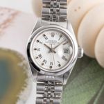 Rolex Oyster Perpetual Lady Date 69160 (Unknown (random serial)) - 26 mm Steel case (3/8)