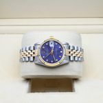 Rolex Datejust 31 68273 (1994) - Blue dial 31 mm Gold/Steel case (5/7)