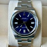 Rolex Oyster Perpetual 41 124300 (2024) - Blue dial 41 mm Steel case (2/7)