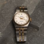 Rolex Datejust Oysterquartz 17013 (1980) - White dial 36 mm Gold/Steel case (2/5)