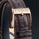 A. Lange & Söhne Saxonia 384.032 (Unknown (random serial)) - Silver dial 40 mm Rose Gold case (7/8)