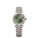 Rolex Lady-Datejust 279381RBR (2024) - Green dial 28 mm Steel case (1/1)