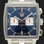 TAG Heuer Monaco CBL2111.FC6453 (2021) - Blauw wijzerplaat 39mm Staal (2/8)