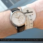 Rolex Cellini Date 50519 (2016) - Silver dial 39 mm White Gold case (2/8)