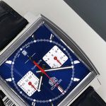 TAG Heuer Monaco CBL2111.FC6453 (2022) - Blauw wijzerplaat 39mm Staal (4/8)