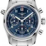 Longines Spirit L3.820.4.93.6 (2026) - Blue dial 42 mm Steel case (1/1)