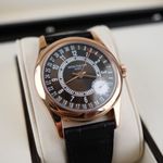 Patek Philippe Calatrava 6000R-001 (2014) - Brown dial 37 mm Rose Gold case (2/8)