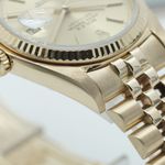 Rolex Datejust 36 16018 (1978) - Champagne dial 36 mm Yellow Gold case (8/8)