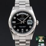 Rolex Day-Date 36 118239 (2000) - 36mm Witgoud (1/8)