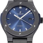 Hublot Classic Fusion Blue 548.CM.7170.CM (Unknown (random serial)) - Blue dial 42 mm Ceramic case (2/5)