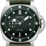 Panerai Luminor Submersible PAM01287 (2025) - Groen wijzerplaat 44mm Staal (1/1)