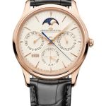 Jaeger-LeCoultre Master Ultra Thin Perpetual Q1142510 (2026) - Geel wijzerplaat 39mm Roségoud (1/1)