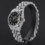 Rolex Lady-Datejust 179174 (2014) - Black dial 26 mm Steel case (4/8)