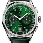 Breitling Premier AB0145371L1P2 (2026) - Green dial 42 mm Steel case (1/1)
