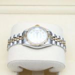 Rolex Lady-Datejust 69173 (1999) - Silver dial 26 mm Gold/Steel case (3/7)