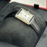 Cartier Tank WSTA0060 (2024) - White dial 22 mm Steel case (7/8)