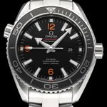 Omega Seamaster Planet Ocean 232.30.38.20.01.002 (2018) - Black dial 38 mm Steel case (1/8)