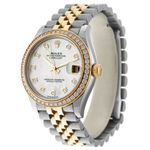 Rolex Datejust 31 278383RBR (2021) - Pearl dial 31 mm Gold/Steel case (2/5)