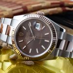 Rolex Datejust 41 126331 (2016) - Bruin wijzerplaat 41mm Goud/Staal (2/8)