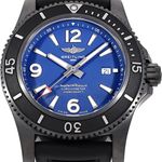 Breitling Superocean M17368D71C1S1 (Unknown (random serial)) - Blue dial 46 mm Steel case (2/5)