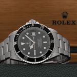 Rolex Submariner Date 168000 (1988) - Zwart wijzerplaat 40mm Staal (3/8)