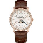 Blancpain Villeret Quantième Complet 6676-3642-55B (2026) - Zilver wijzerplaat 41mm Roségoud (1/1)