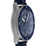 Blancpain Fifty Fathoms Bathyscaphe 5000-0240-O52A (2022) - Blue dial 44 mm Ceramic case (5/7)