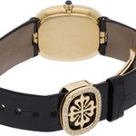 Patek Philippe Golden Ellipse 5738/1R-001 (1978) - Black dial 35 mm Rose Gold case (5/5)