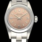 Rolex Oyster Perpetual 67180 (1997) - Pink dial 26 mm Steel case (1/7)