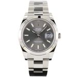Rolex Datejust 41 126300 (2021) - Grey dial 41 mm Steel case (8/8)