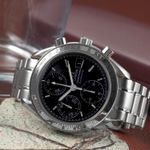 Omega Speedmaster Date 3513.50.00 (Onbekend (willekeurig serienummer)) - Zwart wijzerplaat 39mm Staal (2/8)