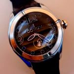 Corum Bubble L395.03222 (395.100.24/0002 OT01) (2025) - Brown dial 42 mm Steel case (2/8)