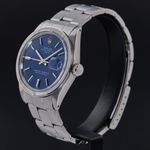 Rolex Oyster Perpetual Date 1501 (1971) - Blue dial 34 mm Steel case (4/8)